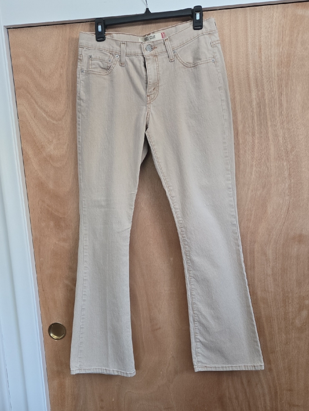 Levi's 515 Beige Boot Cut Jeans